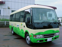山古志を走るバス・クローバーバス